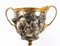 Urnas Grand Tour francesas de bronce plateado, siglo XIX. Juego de 2, Imagen 7
