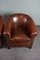 Leather Model York Club Chairs from Lounge Atelier, Set of 2 10