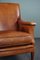 Vintage Brown Leather Armchair 7