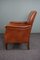 Vintage Brown Leather Armchair 4