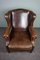Vintage Leather Ear Chair 6