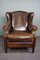 Vintage Leather Ear Chair 1