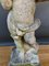 20th Century Flute Stone Garden Cupid on Pedestal 6