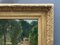 Scena di un parco, XIX secolo, olio su tela, con cornice, Immagine 3
