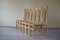 Mid-Century French Elm Naturalist Woven Highback Chairs by Charlotte Perriand, 1960s, Set of 6 14