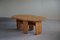Danish Modern Pine Oval Coffee Table from in the style of Rainer Daumiller, 1960s 11