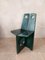 Vintage Chairs in Green Patinated Pine by Gilbert Marklund, 1972, Set of 4 14
