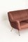 Italienisches Sofa aus pinkem Samt & Messing, 1950er 6