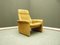 Fauteuil DS-50 Ajustable et Repose-Pieds en Cuir de Buffle de De Sede, 1970s, Set de 2 4