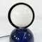 Mitternachtsblaue Eclisse Tischlampe von Vico Magistretti für Artemide, 1960er 4
