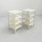 Tables d'Appoint Demetrio 45 par Vico Magistretti pour Artemide, 1970s, Set de 4 2