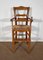 Late 19th Century High Chair in Solid Cherrywood, Image 1