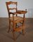 Late 19th Century High Chair in Solid Cherrywood, Image 3