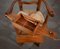 Late 19th Century High Chair in Solid Cherrywood, Image 17