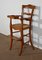 Late 19th Century High Chair in Solid Cherrywood 2