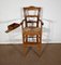 Late 19th Century High Chair in Solid Cherrywood, Image 4