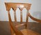 Early 19th Century Empire Chair in Solid Cherrywood, Image 12