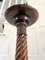 Antique Victorian Torchere in Carved Mahogany, 1880 6