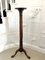 Antique Victorian Torchere in Carved Mahogany, 1880 1