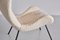 Madame Lounge Chair in White Nobilis Bouclé by Fritz Neth for Correcta, 1958 7