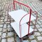 Red and White Serving Trolley from Melform, 1980s, Image 2