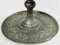 Antique Central Asian Copper Tinned Islamic Engraved Oil Lamp, 1890s 5