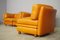 Modular Frau Sofa in Leather, 1970, Set of 5 3