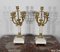 Late 19th Century Louis XVI Style Gilded Bronze Candlesticks, Set of 2 12