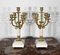 Late 19th Century Louis XVI Style Gilded Bronze Candlesticks, Set of 2, Image 1