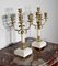 Late 19th Century Louis XVI Style Gilded Bronze Candlesticks, Set of 2 2