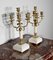 Late 19th Century Louis XVI Style Gilded Bronze Candlesticks, Set of 2, Image 2