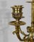 Spätes 19. Jh. Louis XVI Kerzenständer aus vergoldeter Bronze, 2er Set 6