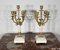 Late 19th Century Louis XVI Style Gilded Bronze Candlesticks, Set of 2 11