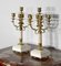 Late 19th Century Louis XVI Style Gilded Bronze Candlesticks, Set of 2, Image 3