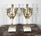 Late 19th Century Louis XVI Style Gilded Bronze Candlesticks, Set of 2 14