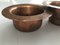 Vintage Copper Bowls, 1950s, Set of 3 11