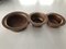 Vintage Copper Bowls, 1950s, Set of 3 8