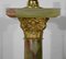 Early 20th Century Empire Column Lamp in Green Onyx 4