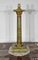 Early 20th Century Empire Column Lamp in Green Onyx 9