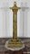 Early 20th Century Empire Column Lamp in Green Onyx 11