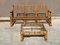 Vintage Italian Living Room Set in Bamboo, 1960, Set of 7 4