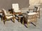 Vintage Italian Living Room Set in Bamboo, 1960, Set of 7, Image 3
