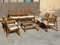 Vintage Italian Living Room Set in Bamboo, 1960, Set of 7, Image 2