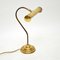 Vintage Desk Lamp in Brass, 1950s 2