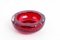 Ashtray in Red Murano Glass, 1960s, Image 9