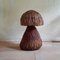 Large Handcrafted Wooden Mushroom, 1960s 3