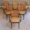 No. 811 Prague Chairs by Josef Hoffmann for Ligna, 1960s, Set of 6, Image 2