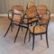 No. 811 Prague Chairs by Josef Hoffmann for Ligna, 1960s, Set of 6 3