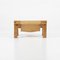 Brutalist Chairs in Pine and Canvas, 1970s, Set of 2, Image 3
