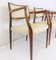 Chairs by Niels Otto (N. O.) Møller for J. L. Møllers, 1960s, Set of 4, Image 6